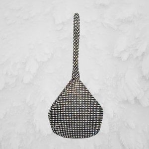 Rhinestone Design Clutch Bag (NEW)